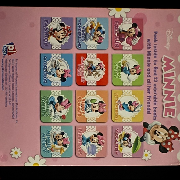Disney Minnie Pink Board Books Collection - Picture 4 of 4